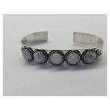 925 Silver Moonstone Bracelet