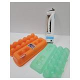 4 Egg Containers & Moen Hand Grip
