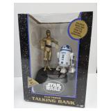 Electronic Star Wars Bank w/Box NEEDS BATTERIES