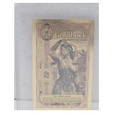 NEW 1/4 Idaho Goldback 1/4000th Oz 24K Gold