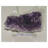 Small Amethyst Specimen w Stand