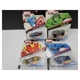 NIP Marvel HOt Wheel Toys