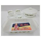NOS Fire KIng 11 pcs Dish Set