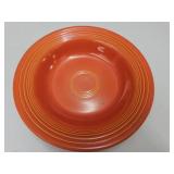 Vintage Fiesta Ware Orange Bowl 8.5" w