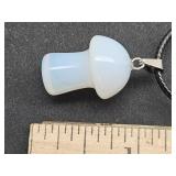 Moonstone Mushroom Necklace