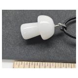 Quartz Mushroom Necklace
