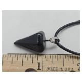 Black Onyx Pendant Necklace