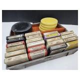 VTG 8 Track Tapes SEE CONDITION Shuffle Board Disc