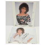 2 RCA Louise Mandrell Autograph Pictures