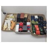 Large Lot Avon Bottles Cars, Figures +