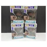 4 FUNKO POPS The Captain Unknown Complete