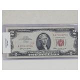 Crisp & Clean 1963 Red Seal $2 Note
