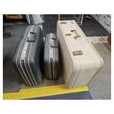 3 Vintage Luggage / Suitcases  + Needs Cleaned