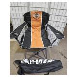 Harley Davidson Pop Up Chair with Bag