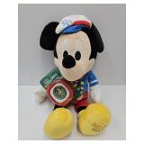 20" Mickey Mouse Sailor Plush w/Alarm Clock