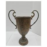 Bronze? Metal ?  Urn  15" high to Handle