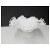 Fenton Silver Crest 7.25" w Bowl