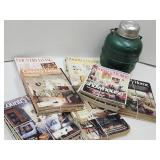 Vintage Aladdin Thermos & Country Home Magazines