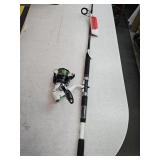 New Zebo Bite Alert Fishing Pole Rod & Reel