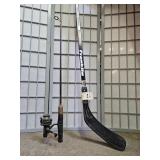 Left Hand Franklin Adult Hockey Stick & Fishing P