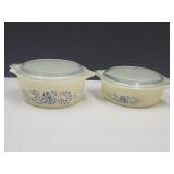 Pyrex Homestead Dishs w Lids No Shine