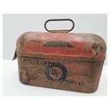 Vintage Metal Flare Box