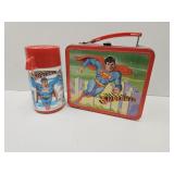 Vintage SUPERMAN Lunch Box with Thermos