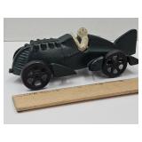 Antique Cast Iron Hubley Fin Tail Indy  Toy Race C