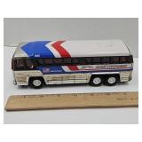 1979 Buddly L Tin Greyhound Toy  Bus 7' L