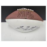 No COA Autograph Fran Tarkenton NFL Mini Football