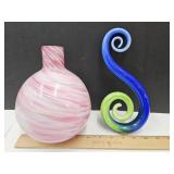 Art Glass 8" TO 9" H