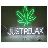 New Just Relax Smoke LED Neon Sign 15