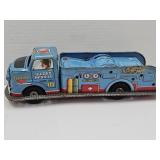 Vintage  Marx  Guided Missle Tin Toy Truck 14.5'L