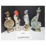 Lot of 4 Liquor Decantors NO SHIPPING