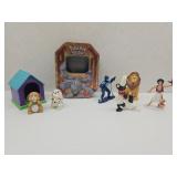 Disney Figures & Empty Pokemon Tin