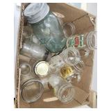 Lot of Canning Jars & Jack Daniels Glasses