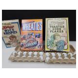 Collector Cereal Boxes & Golf Balls