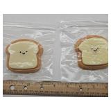New Squishy Toast Sensory Toys