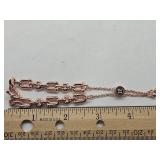 10KG Over Jewelers Bronze Gable Link Bracelet