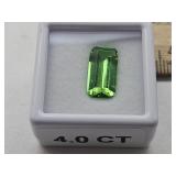 LC Green Tourmaline 4.0 Ct