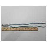 Turquoise Reliquary Bead Necklace