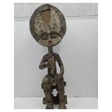 Africican Ashanti Fertility Wood Staue ,Ghana 40'