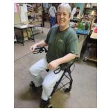 Handicap Walker With Seat