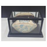 Autographed Tennessee Titans Football NFL w/Box