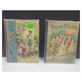Vintage  Story Books, Childs Delight & Columbian S