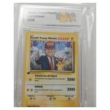 Pokemon Donald Trump 1st Ed. 2026 Fan Card