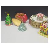 England Ultide Christmas Plates, Musical Boxes +