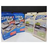 Lot of Zip Lock Space Bags