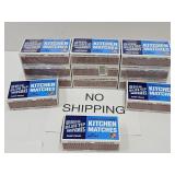 12  Boxes of Matches