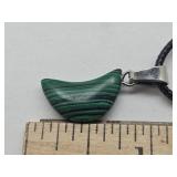 Malachite Moon Necklace